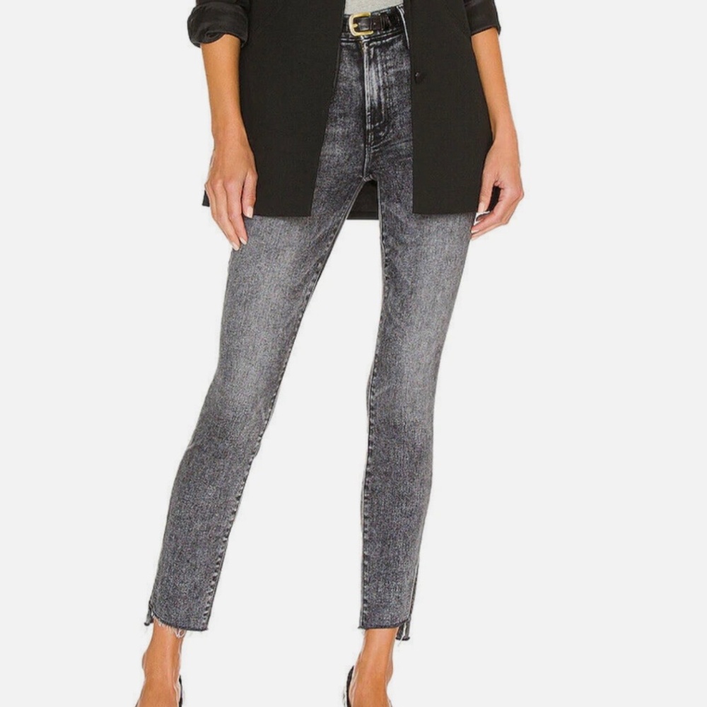 MOTHER Jeans: The Stunner Zip Ankle Step Fray